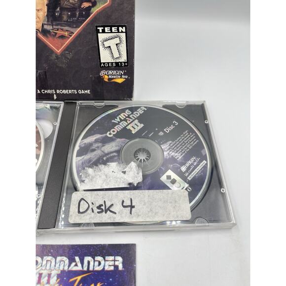3DO Wing Commander 3 Heart Of The Tiger / Complete / Tested - Picture 9 of 16